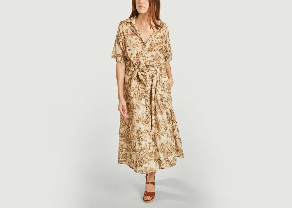 L'exception Robe Rufa Ecru Diega