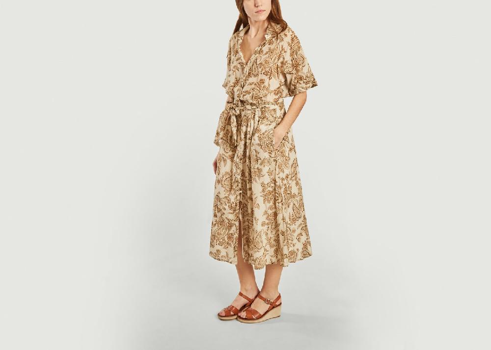 L'exception Robe Rufa Ecru Diega