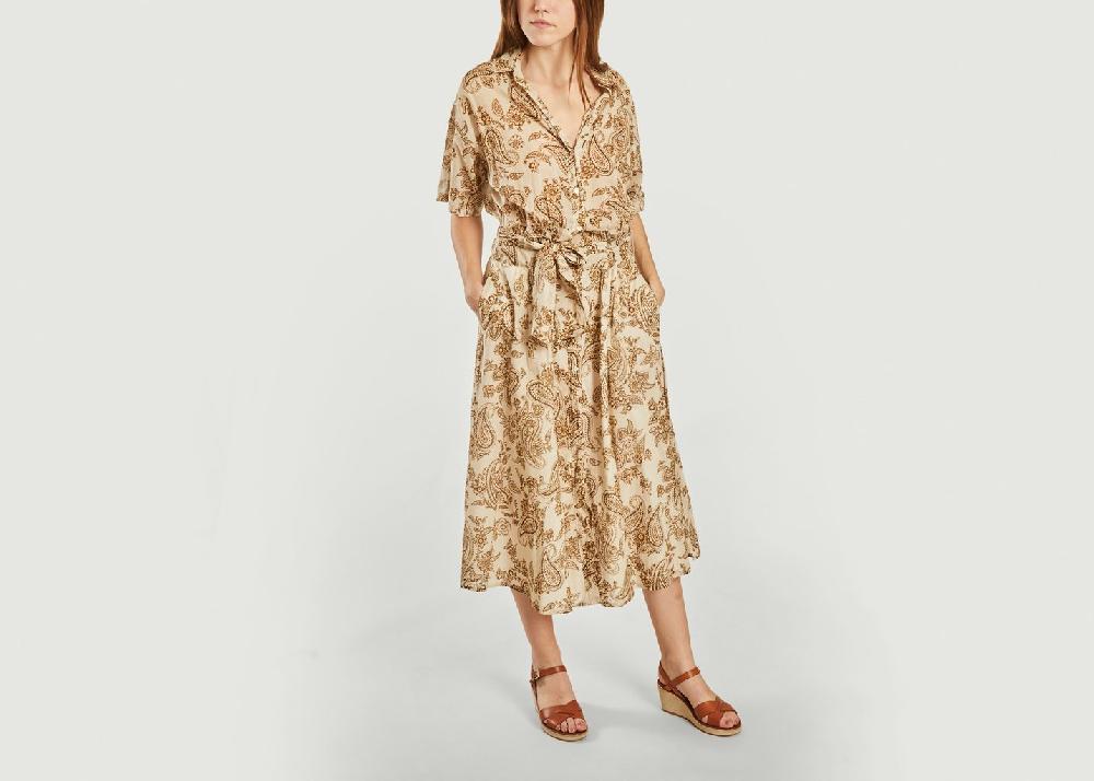 l'exception Robe Rufa Ecru Diega