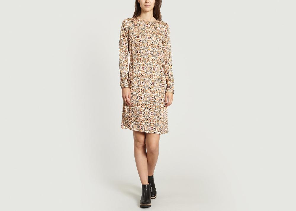 L'exception Robe Ruiz Orange Chloé Stora