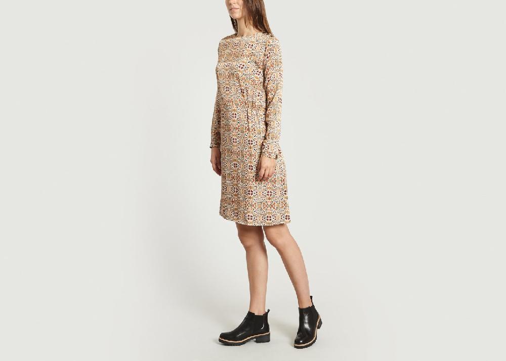 L'exception Robe Ruiz Orange Chloé Stora