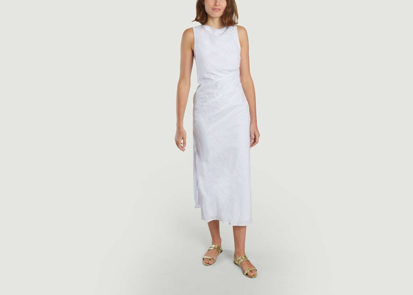 L'exception Robe Sahira 15155 Blanc Samsoe & Samsoe