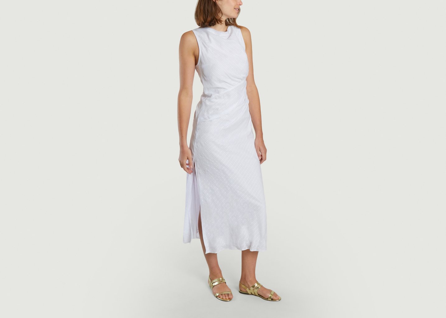 L'exception Robe Sahira 15155 Blanc Samsoe & Samsoe
