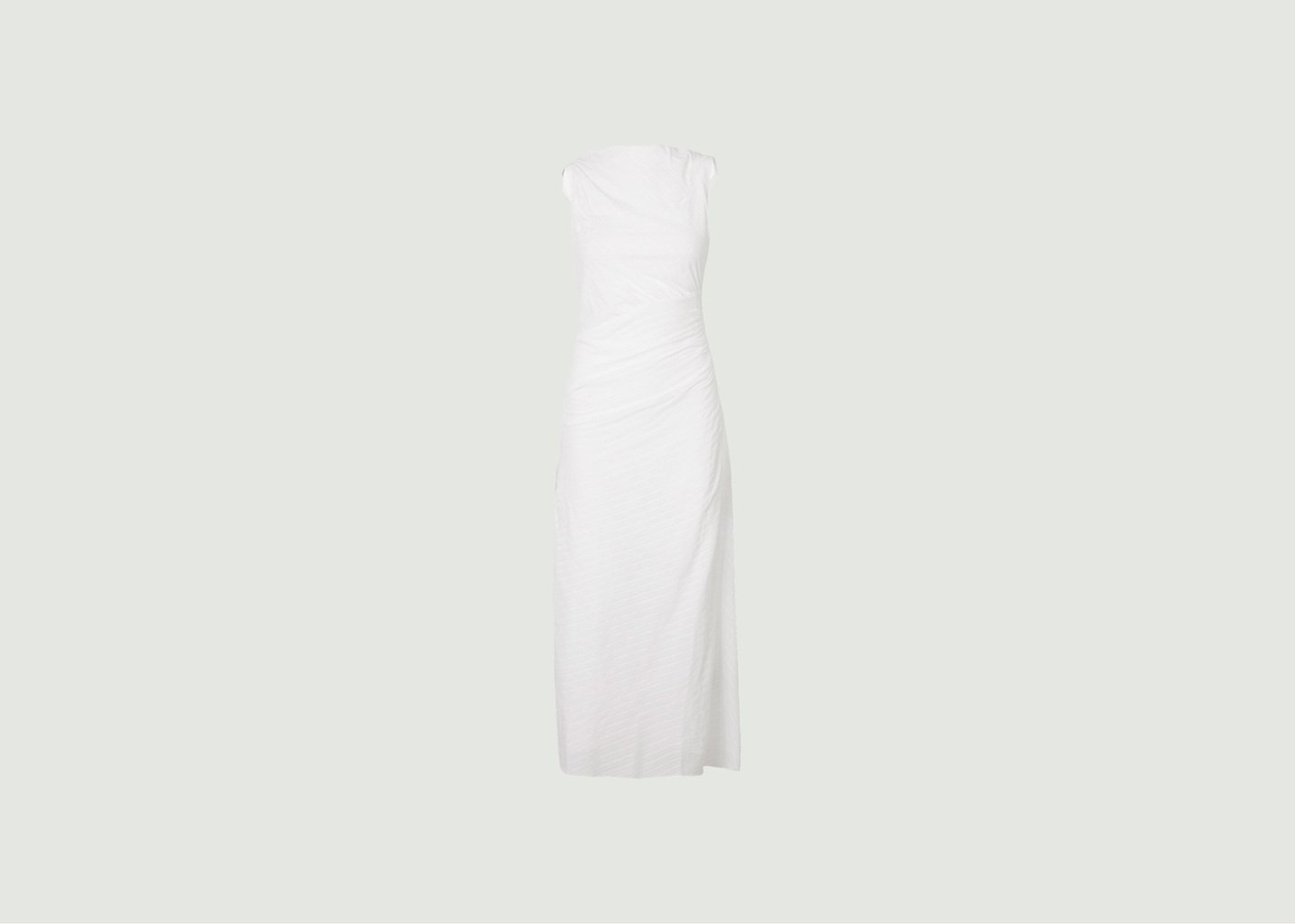 l'exception Robe Sahira 15155 Blanc Samsoe & Samsoe