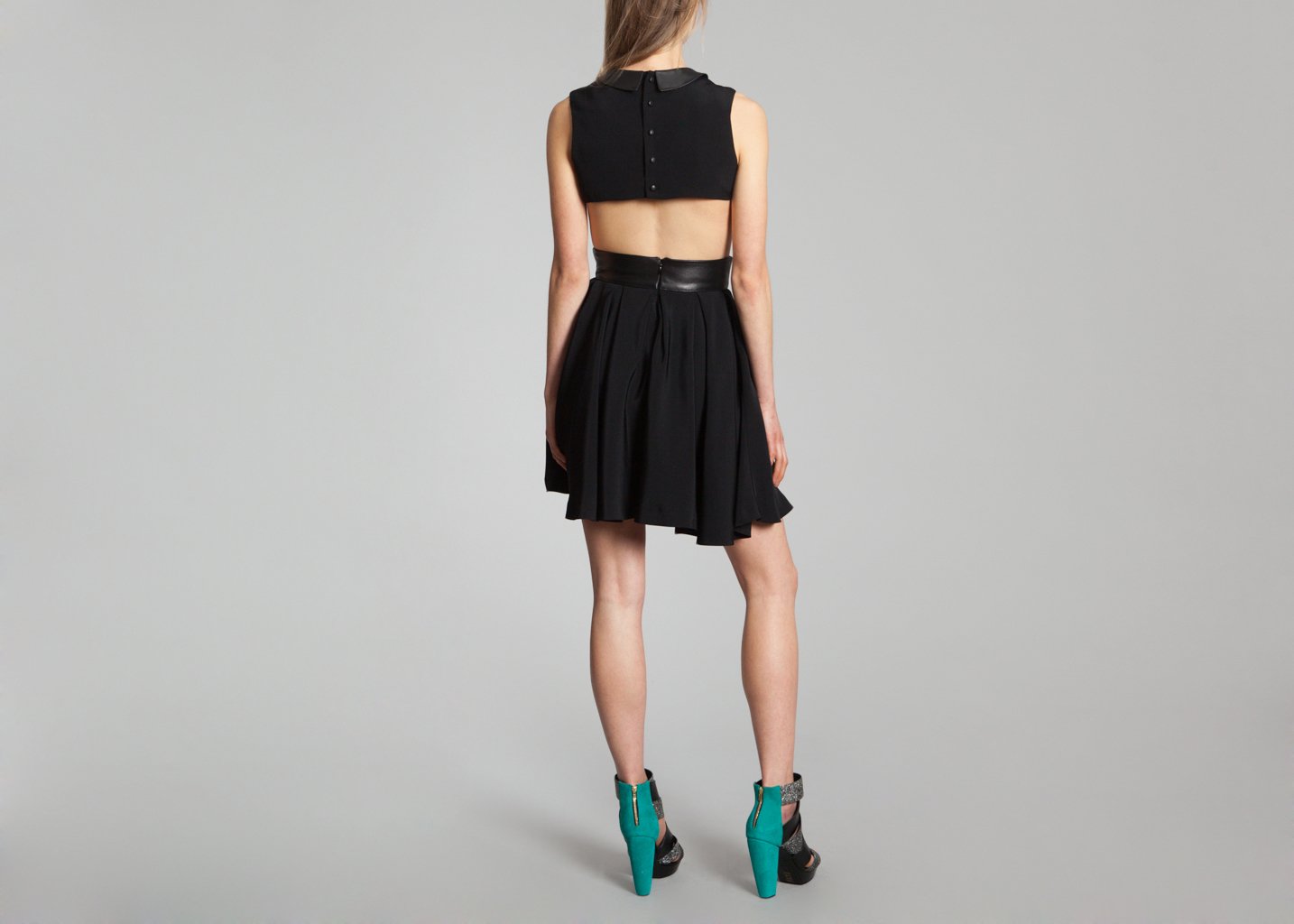 L'exception Robe Soie Noir As I Am