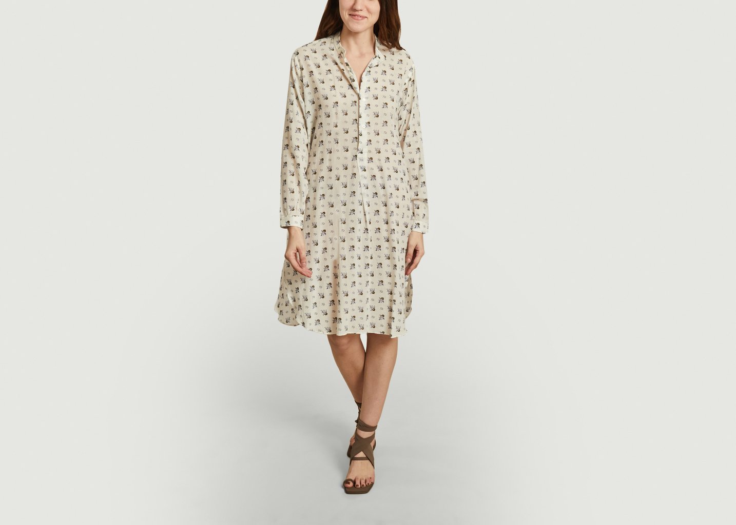 L'exception Robe Tunique N°514 Bleu Moismont