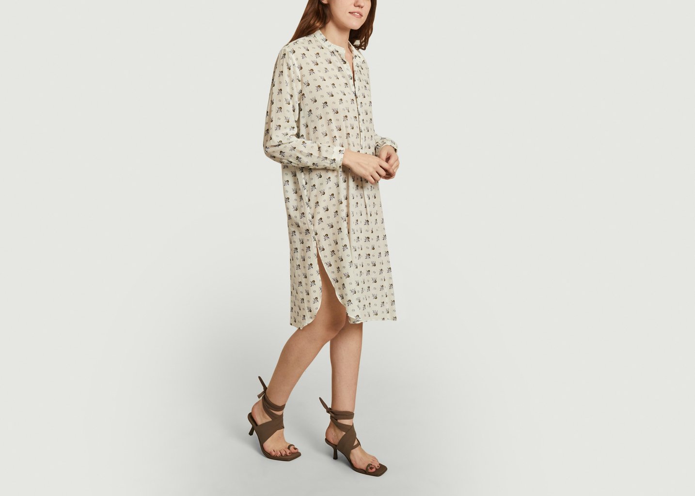 L'exception Robe Tunique N°514 Bleu Moismont