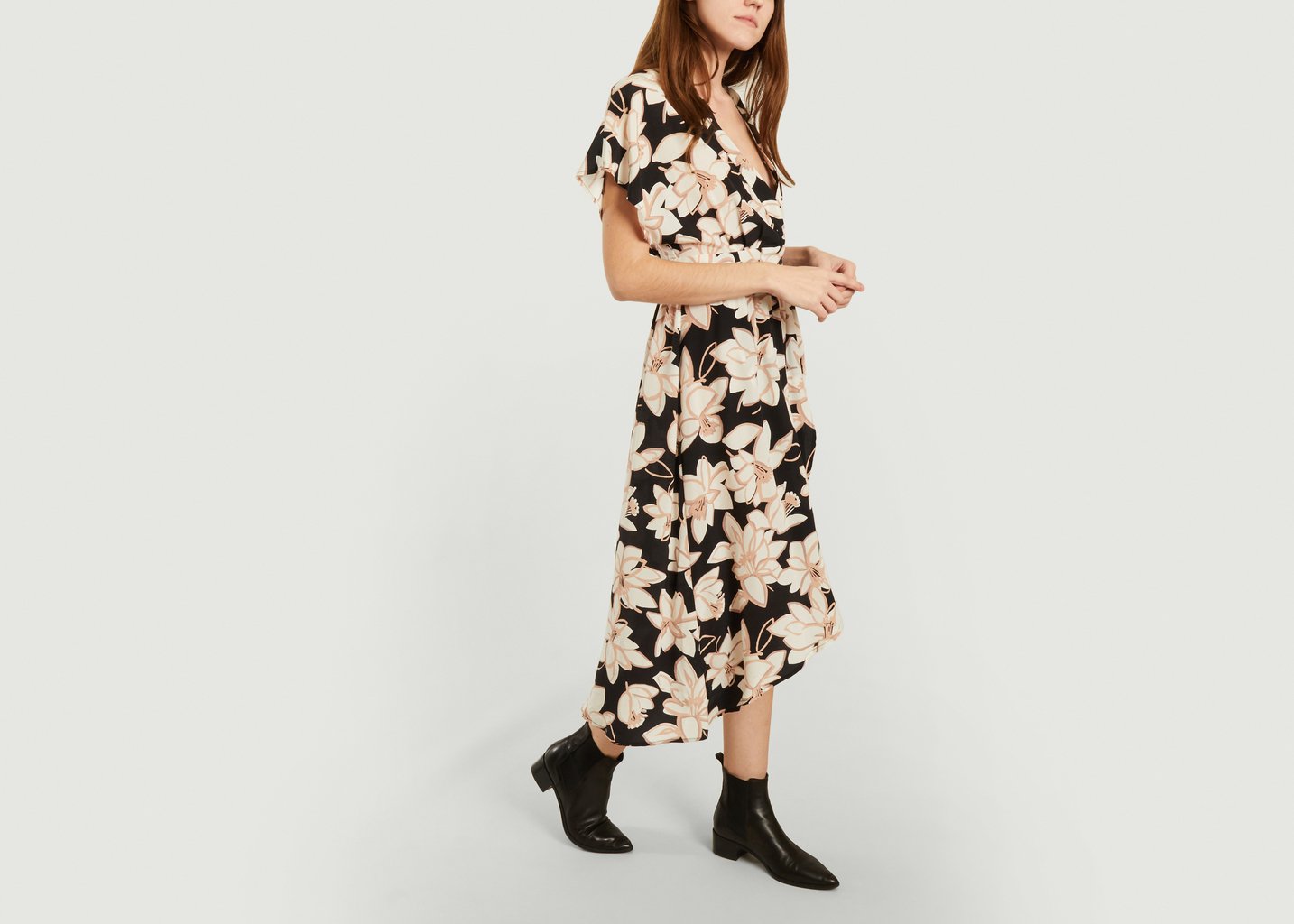 L'exception Robe Varese Noir Momoni