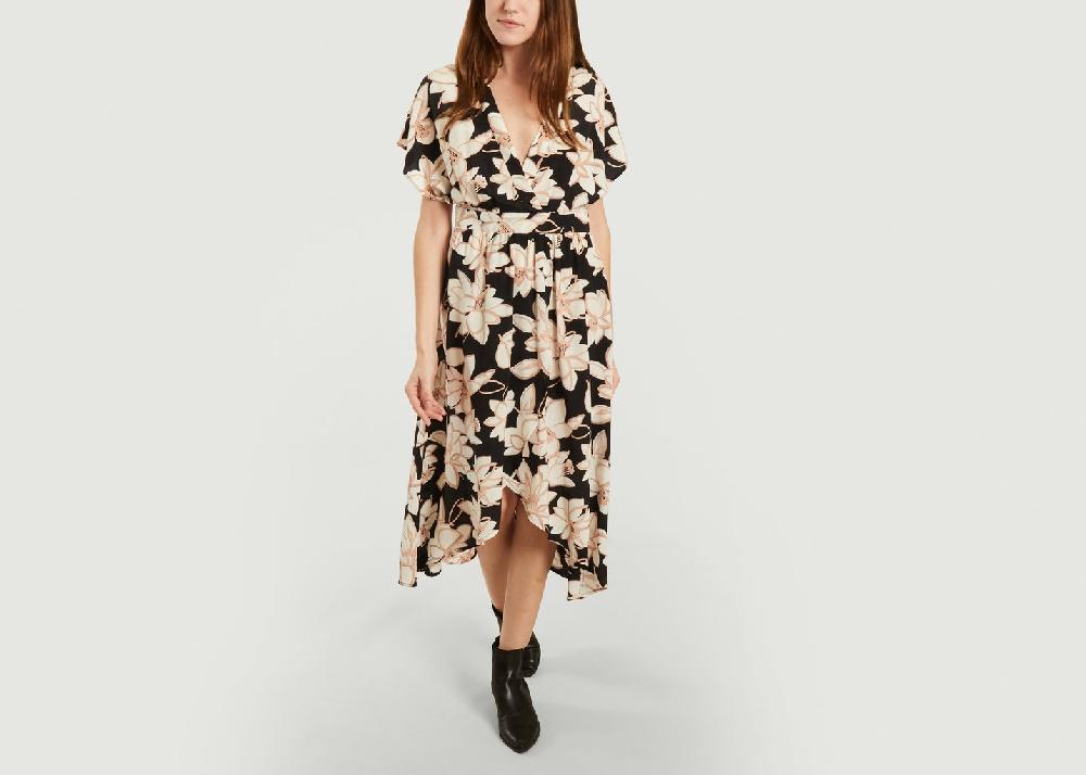 l'exception Robe Varese Noir Momoni