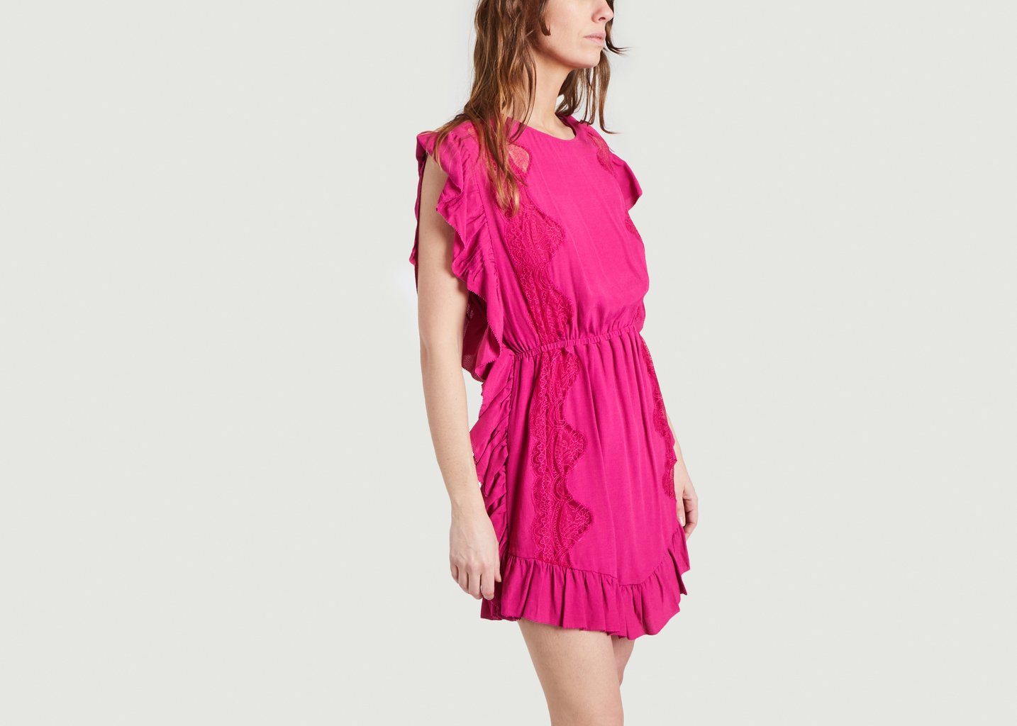 l'exception Robe Zestful Fuchsia IRO Paris