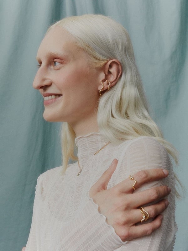 L'exception Rose Ring Or Maria Black