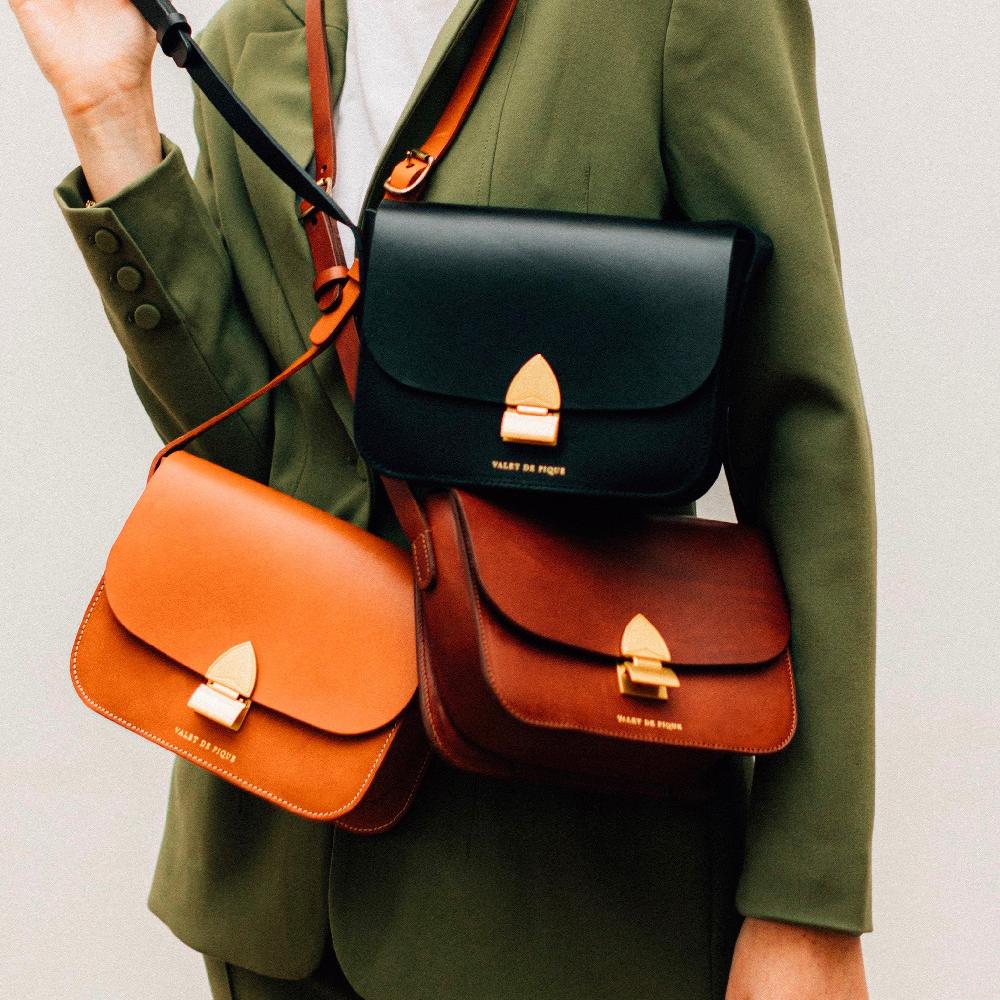 L'exception Sac à Main Colette Noir Valet De Pique