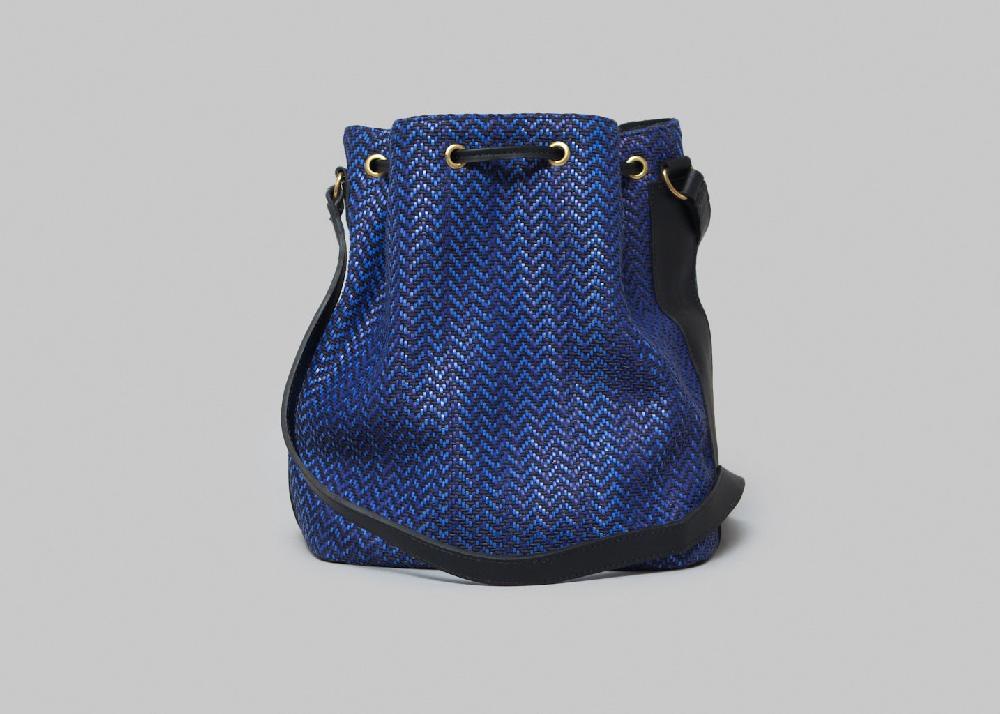 L'exception Sac Hepburn GM Bleu FrenchTrotters