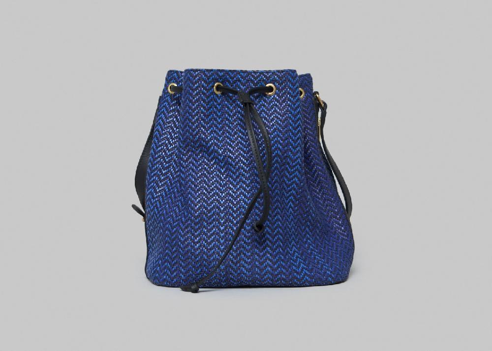 l'exception Sac Hepburn GM Bleu FrenchTrotters