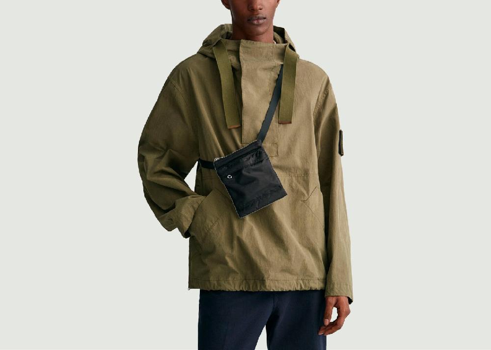 L'exception Sac Passeport Nylon Noir Gant