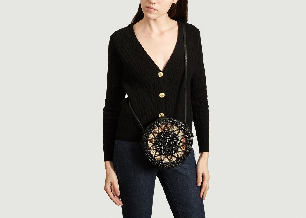 L'exception Sac Sri En Rotin Noir Kita Dua