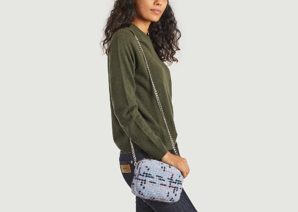 L'exception Sac Weavy Paya Bleu Becksondergaard