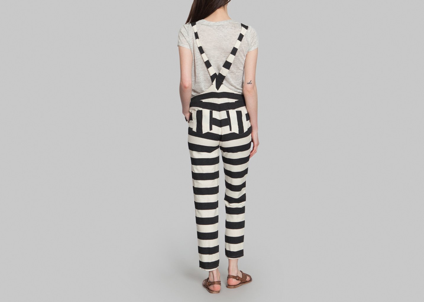 L'exception Salopette Tilda Noir Margaux Lonnberg