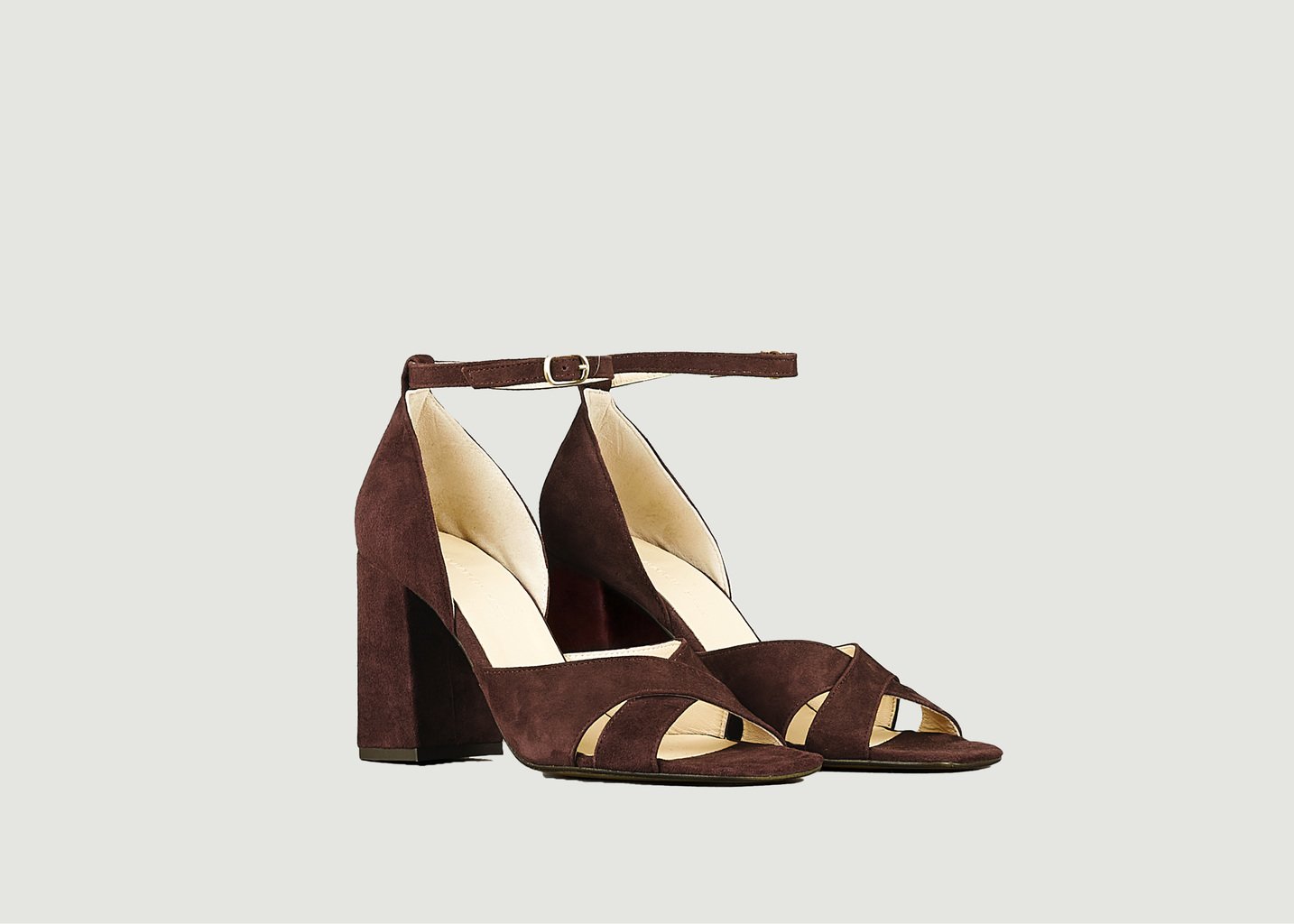 l'exception Sandale Gabrielle Chocolat Tila March