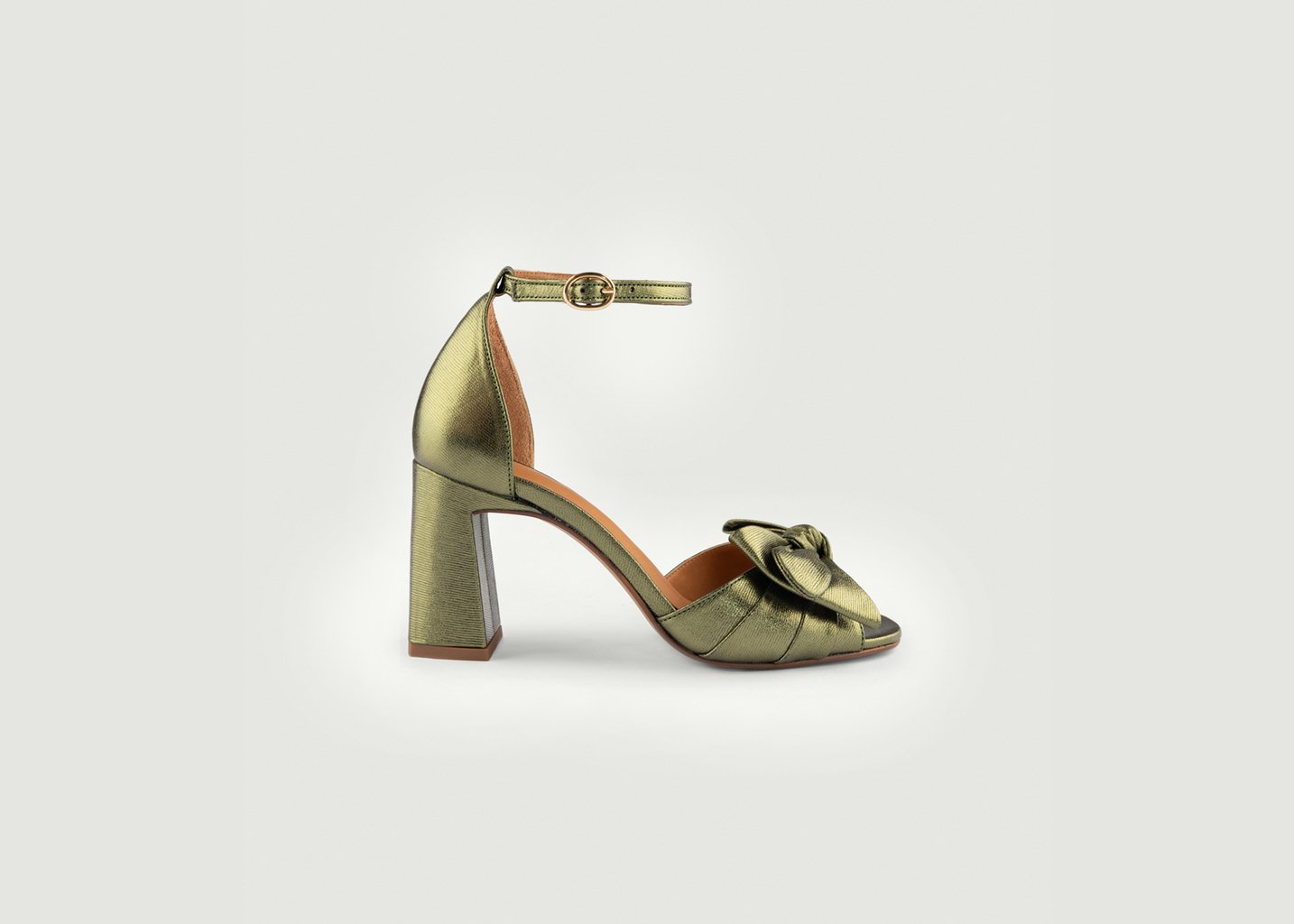 L'exception Sandale Hortense Khaki Maison Toufet