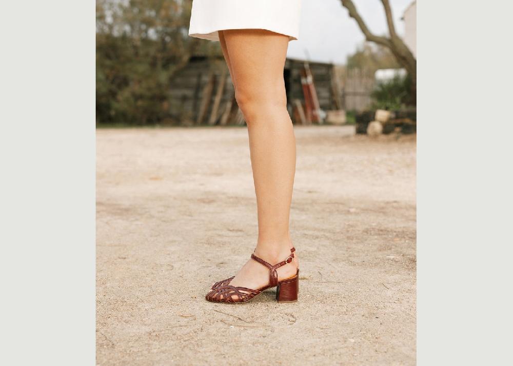 L'exception Sandale Octavia Bordeaux Maison Toufet