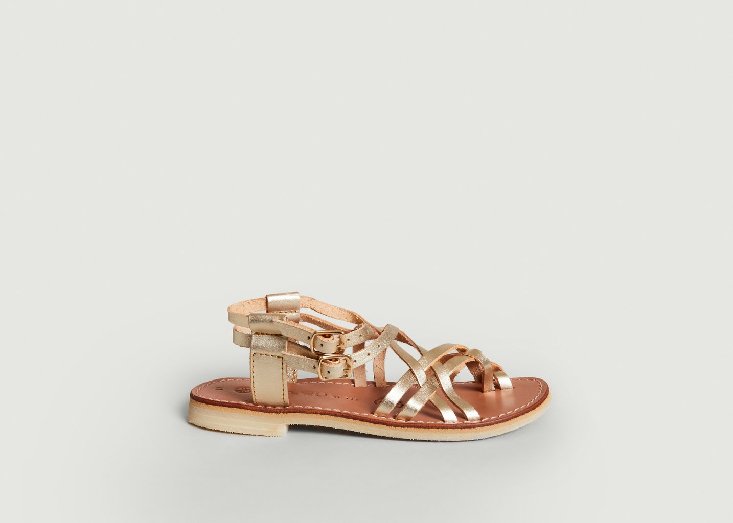 L'exception Sandale Selena Or Mapache