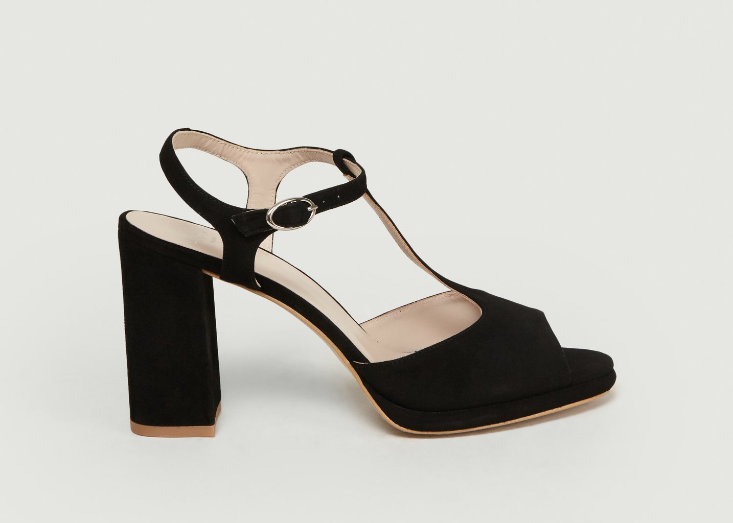 L'exception Sandales à Talons Fernet Noir Anaki