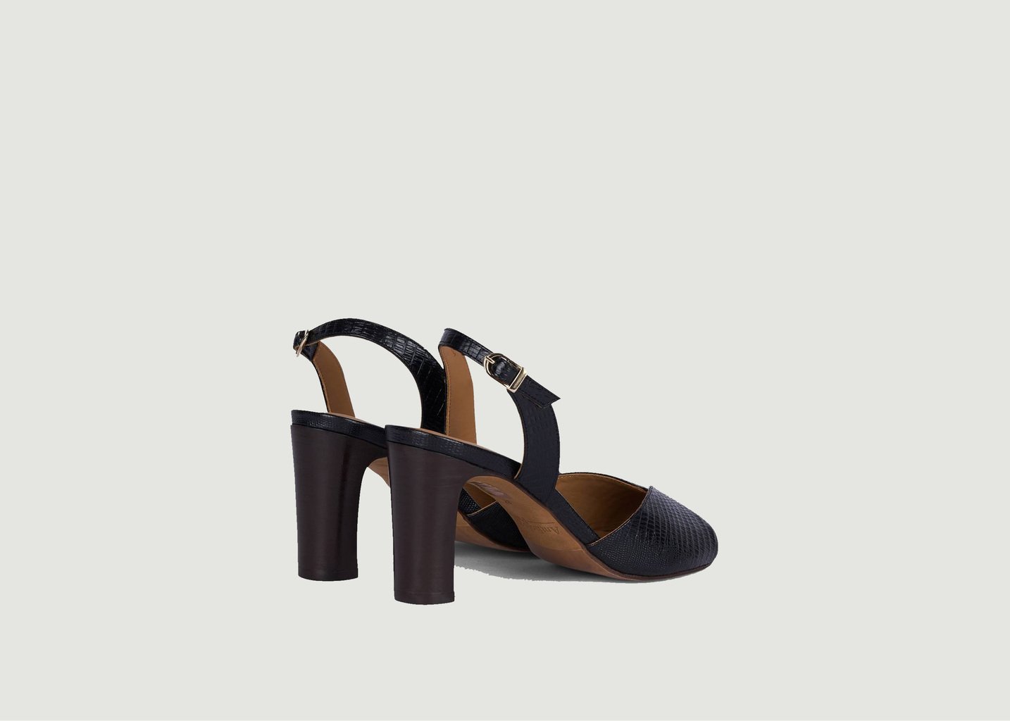 L'exception Sandales Aily Noir Anthology Paris