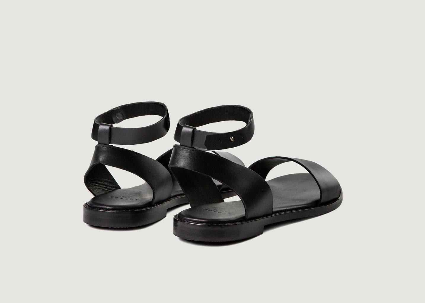 L'exception Sandales Anfisa Noir Hudson