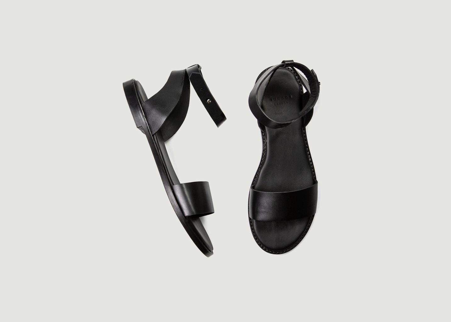 L'exception Sandales Anfisa Noir Hudson