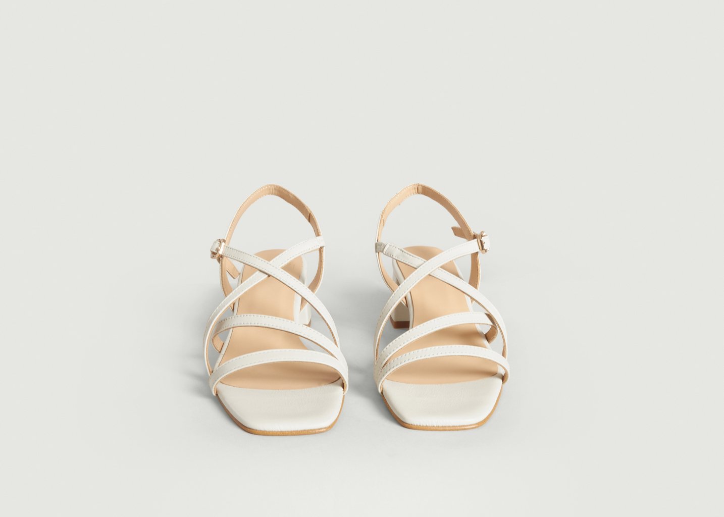 L'exception Sandales California Ecru Anaki