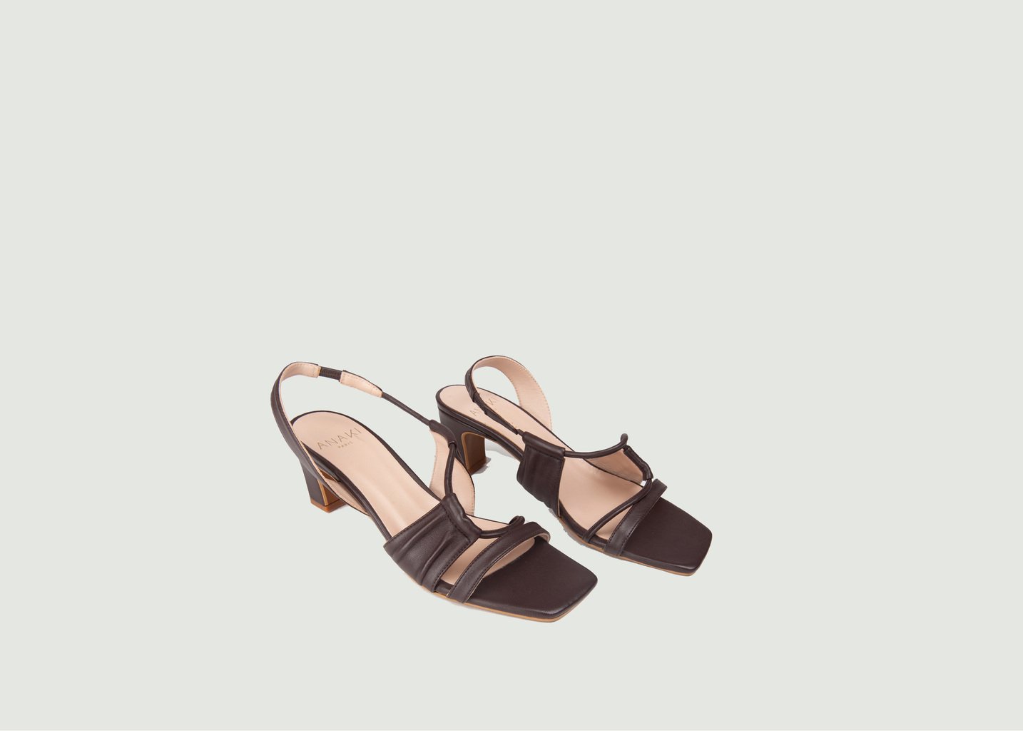 L'exception Sandales Christina Marron Anaki