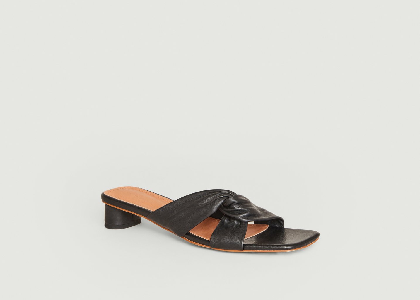 l'exception Sandales en cuir Huma Noir Suncoo