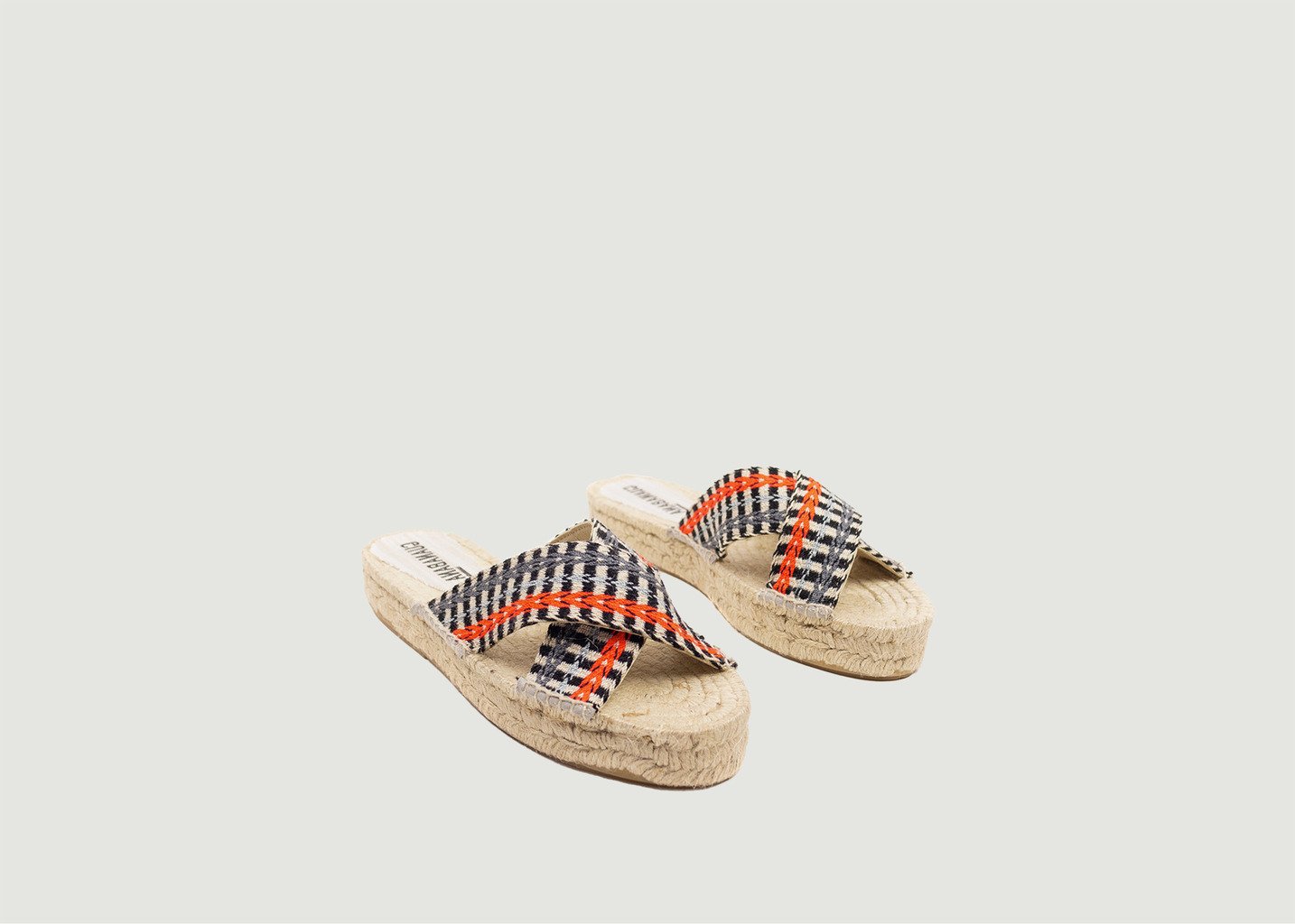 L'exception Sandales En Jute Multicolore GUANABANA