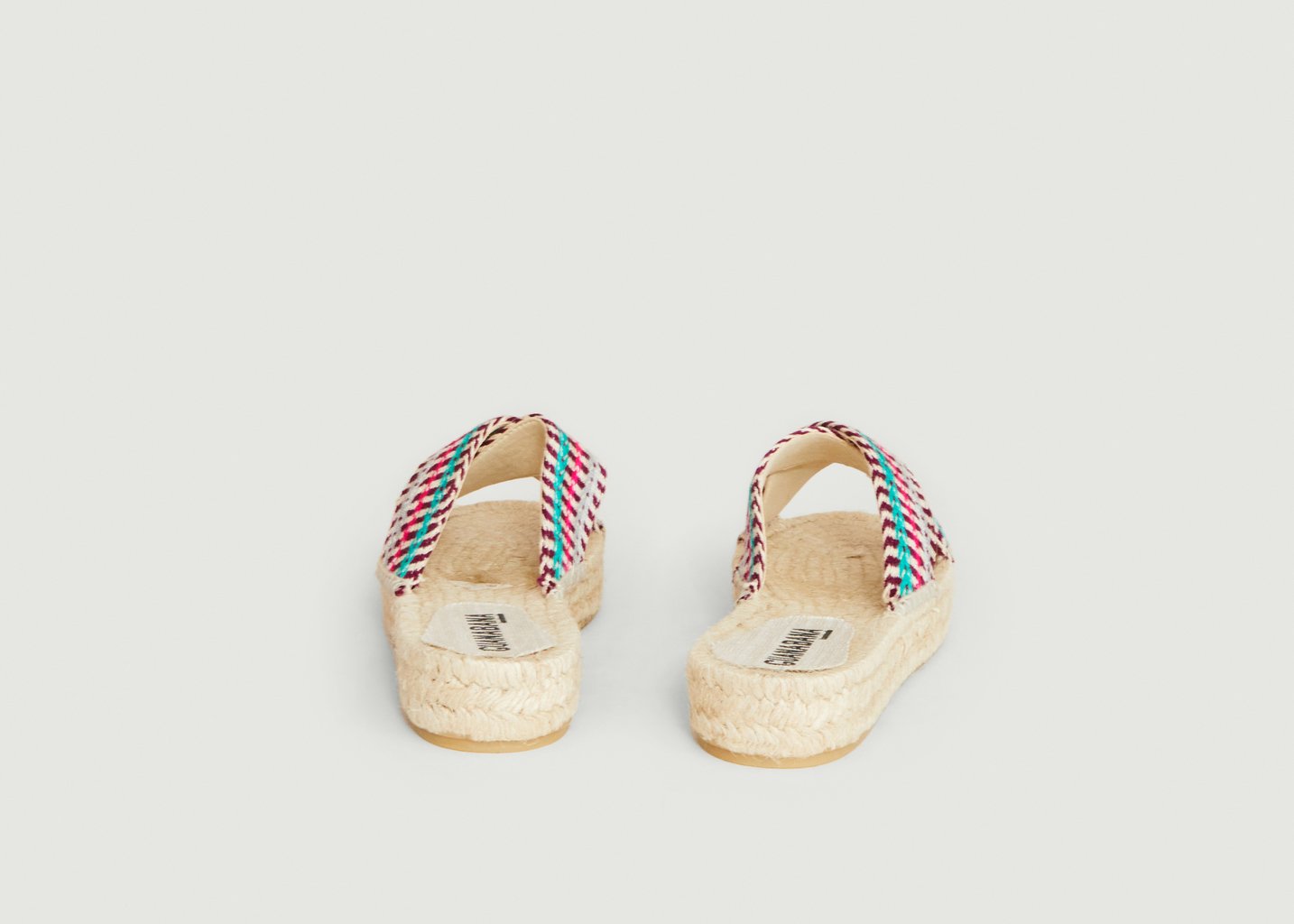 L'exception Sandales En Jute Multicolore GUANABANA