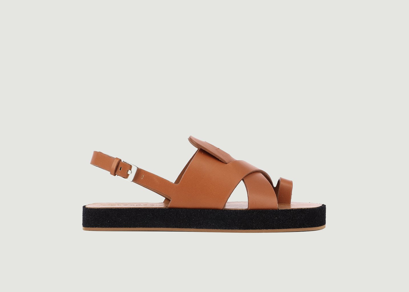 l'exception Sandales Greta Caramel Clergerie