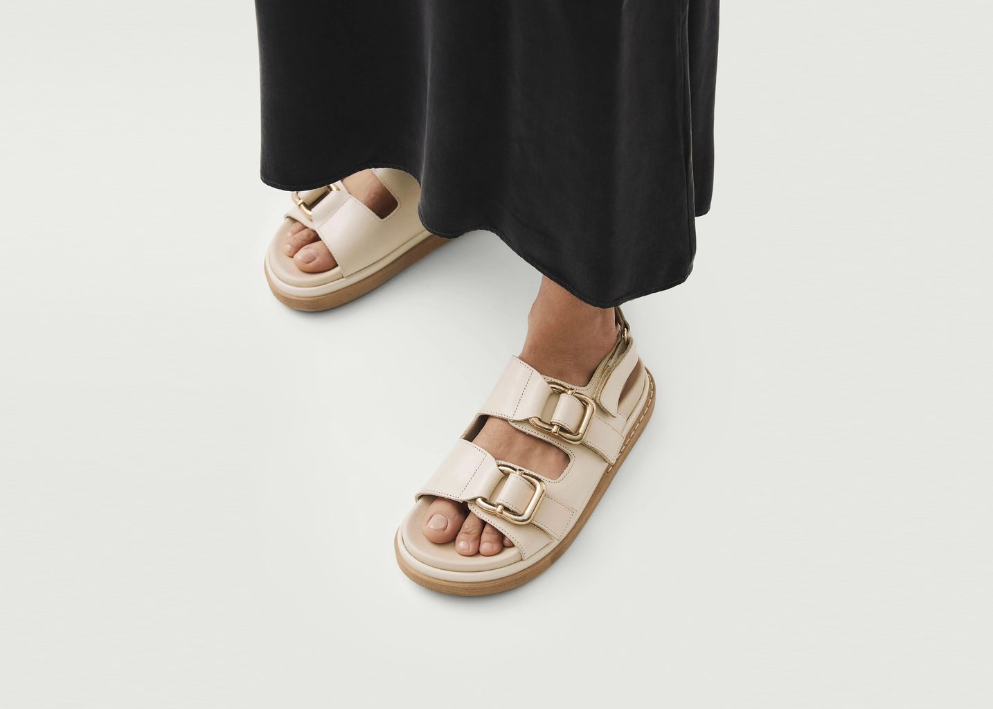L'exception Sandales Harper Crème Alohas