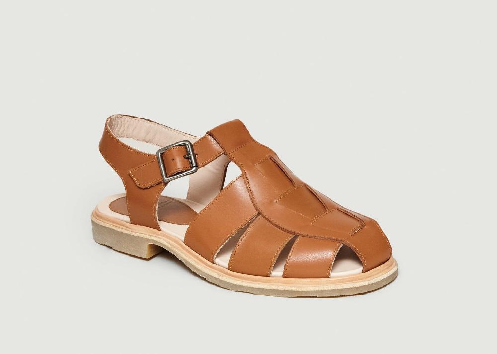 l'exception Sandales Iberis Marron Paraboot
