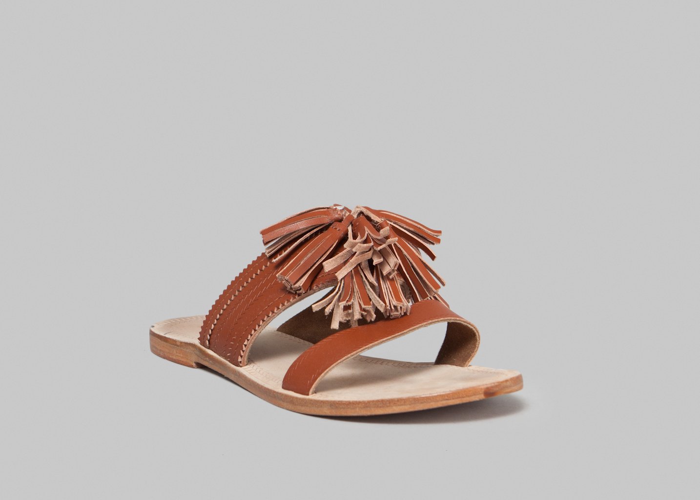 L'exception Sandales Kaza Marron Antik Batik