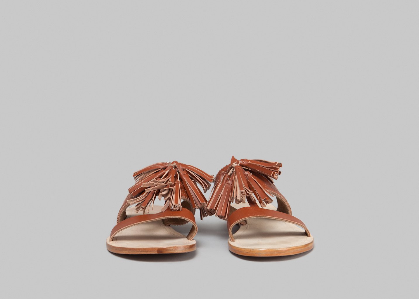L'exception Sandales Kaza Marron Antik Batik