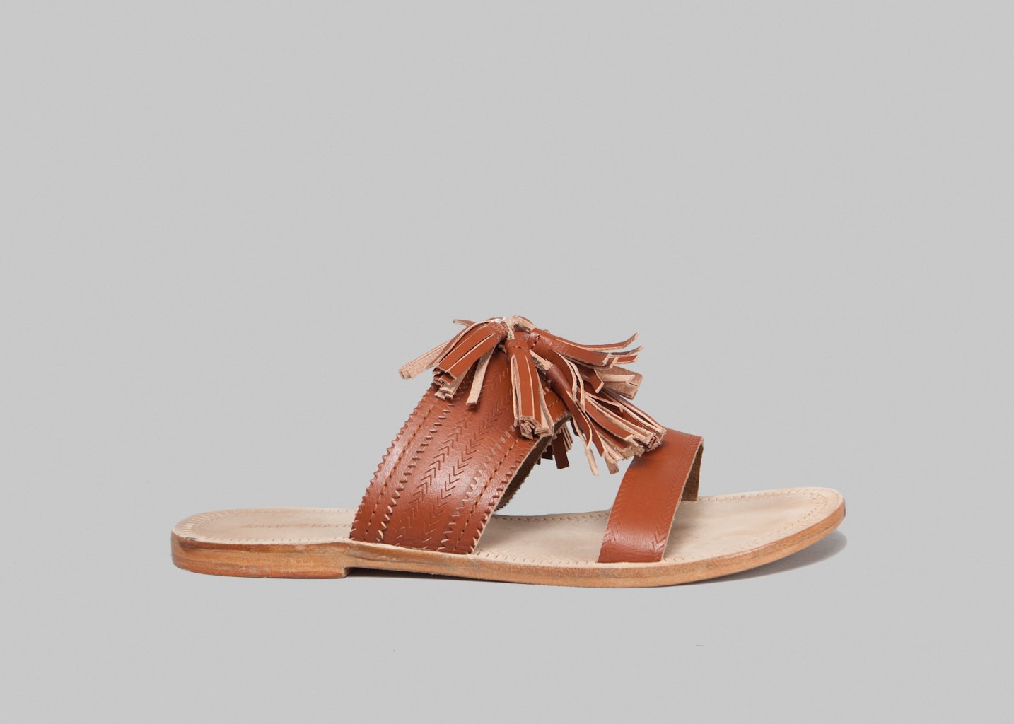 L'exception Sandales Kaza Marron Antik Batik