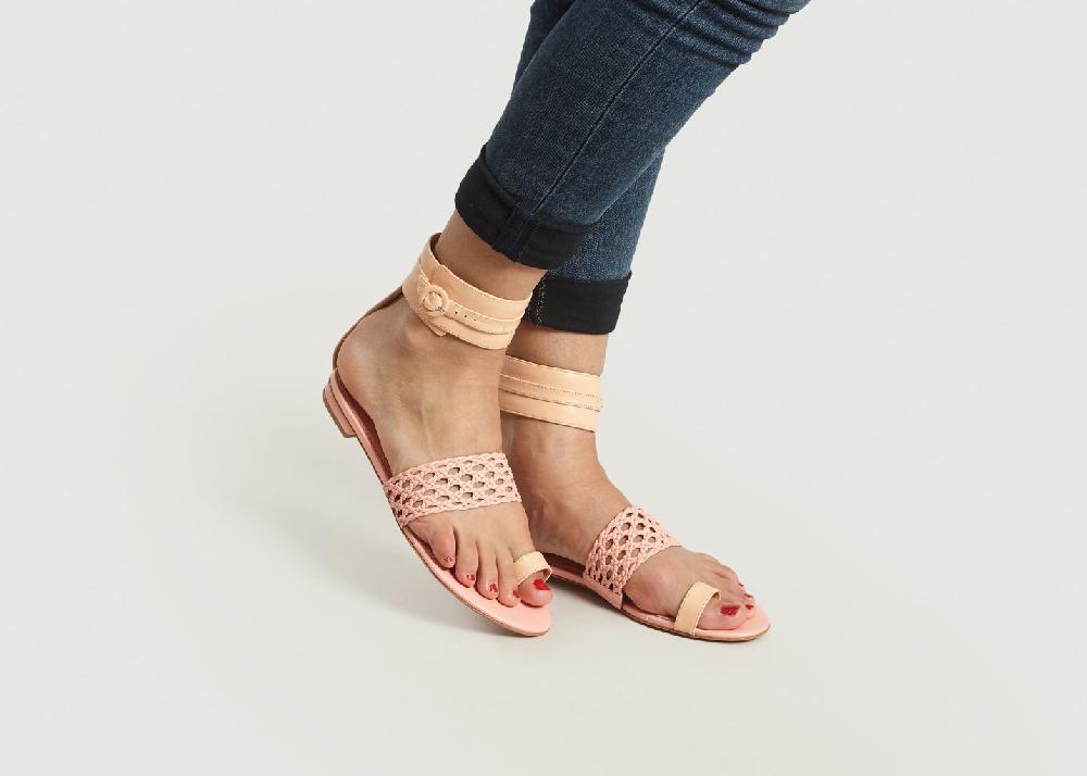 L'exception Sandales Lety Nude Dondoks Paris