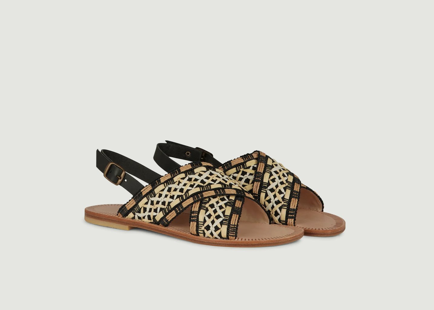 L'exception Sandales Maha Beige Sessùn