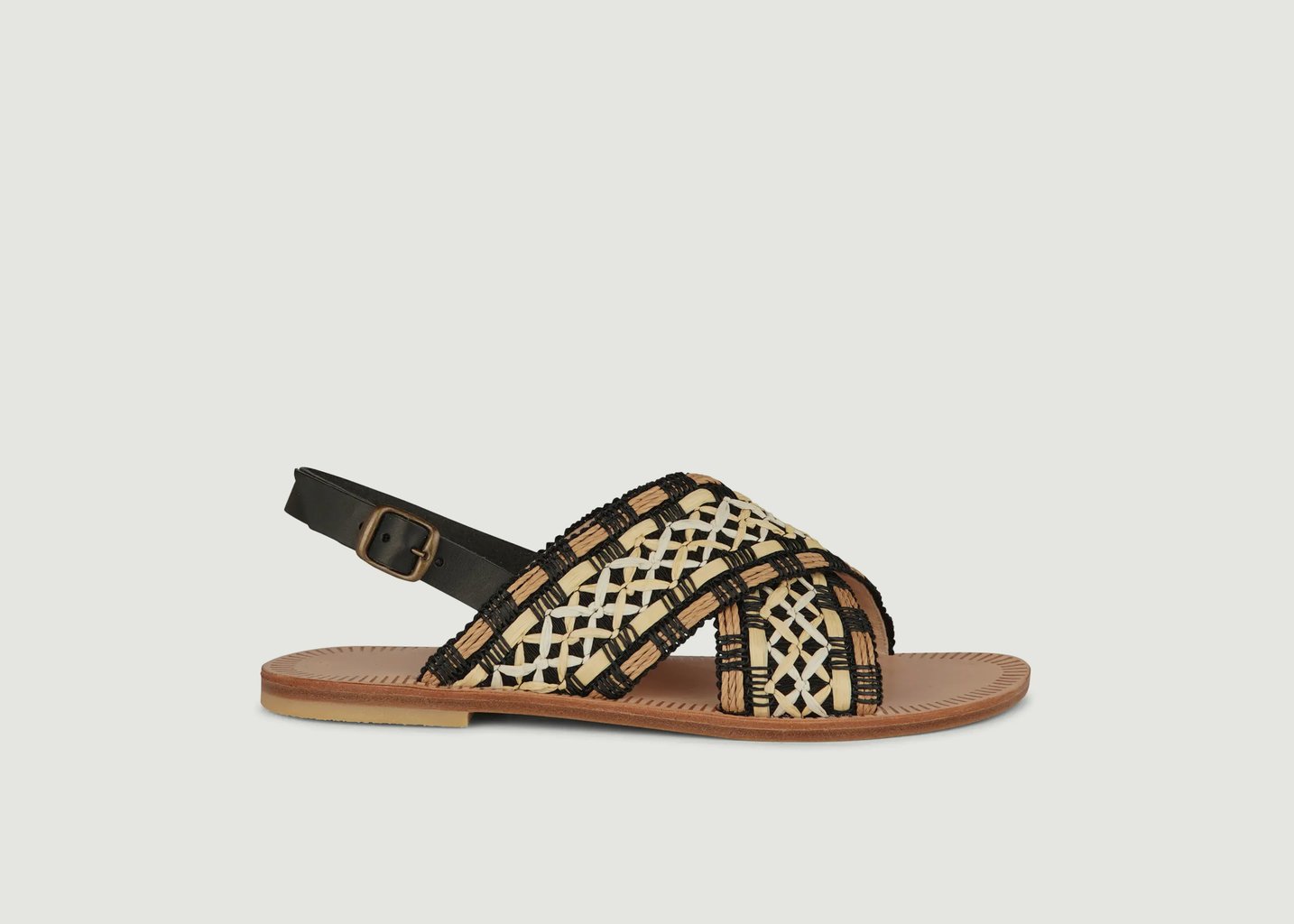 l'exception Sandales Maha Beige Sessùn