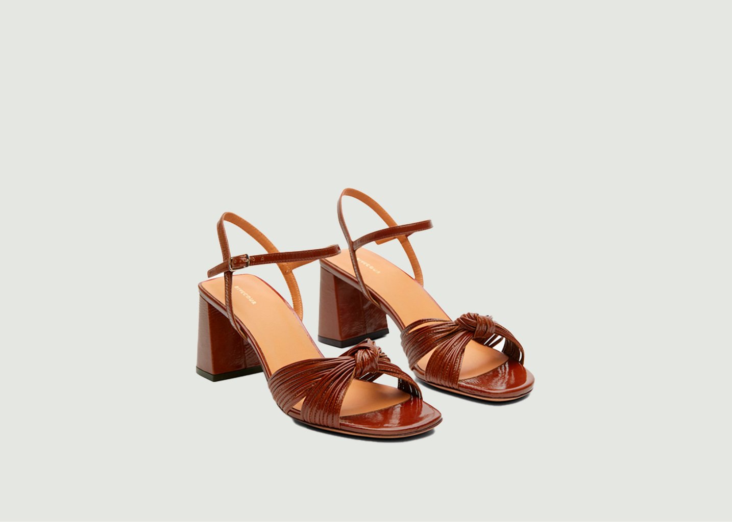 L'exception Sandales N°640 Cognac Rivecour