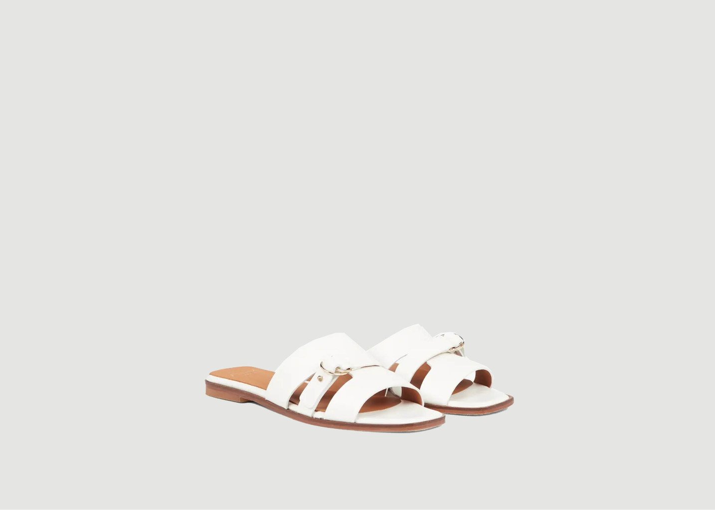 L'exception Sandales Natalia Ecru Anaki
