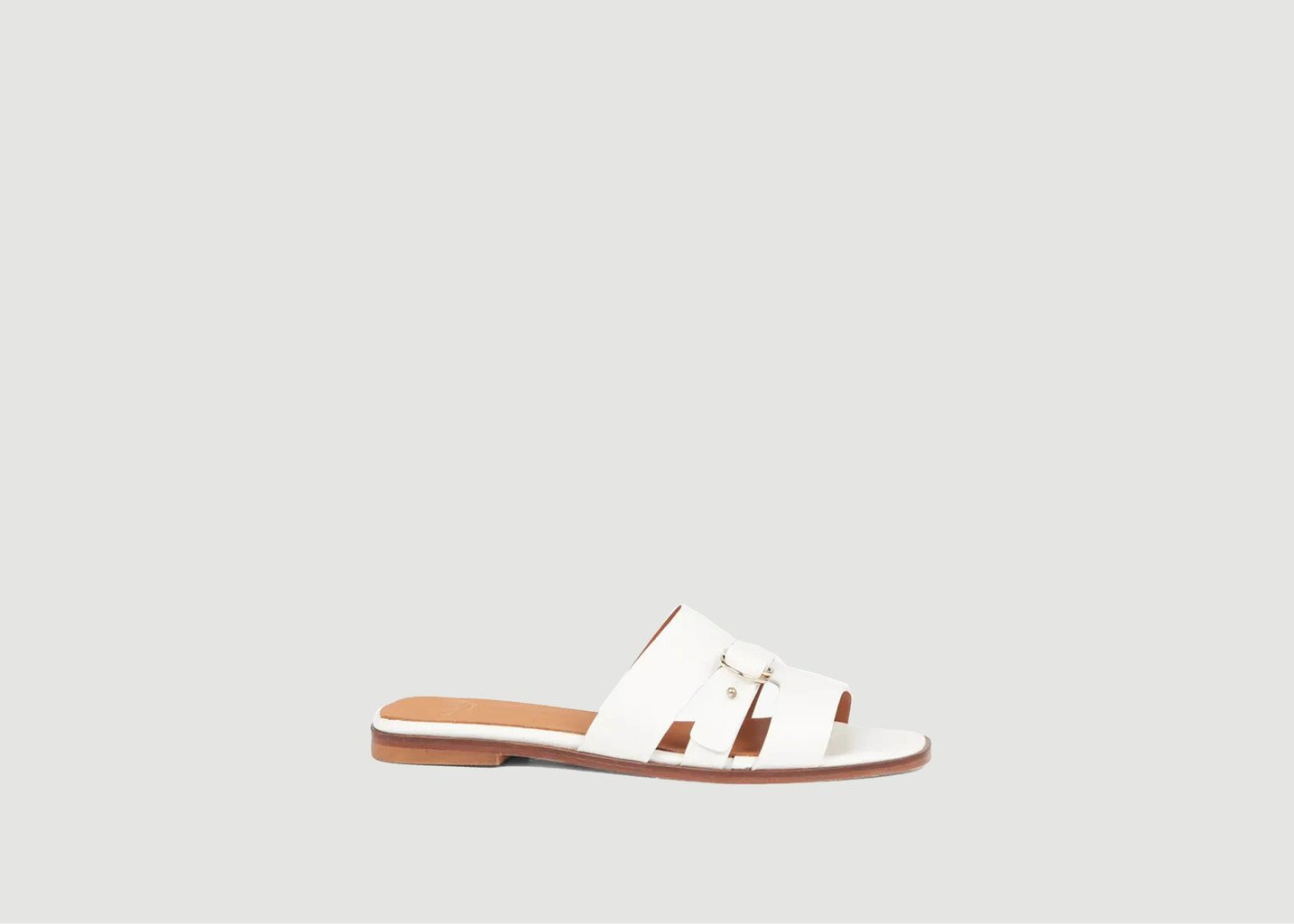 l'exception Sandales Natalia Ecru Anaki