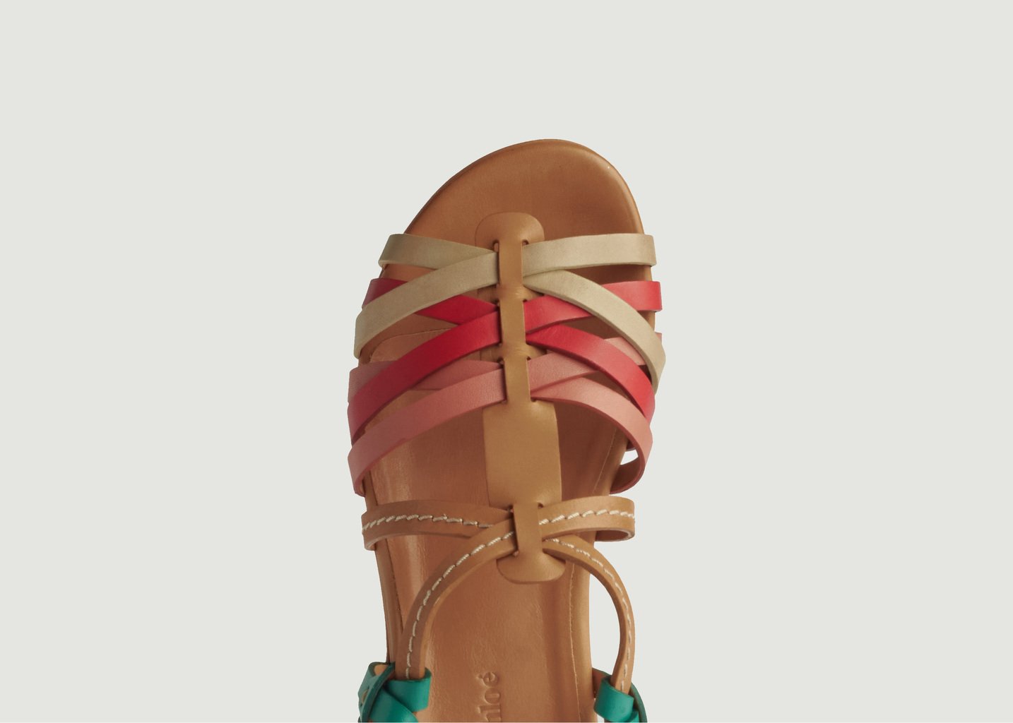 L'exception Sandales Sierra Camel See By Chloé
