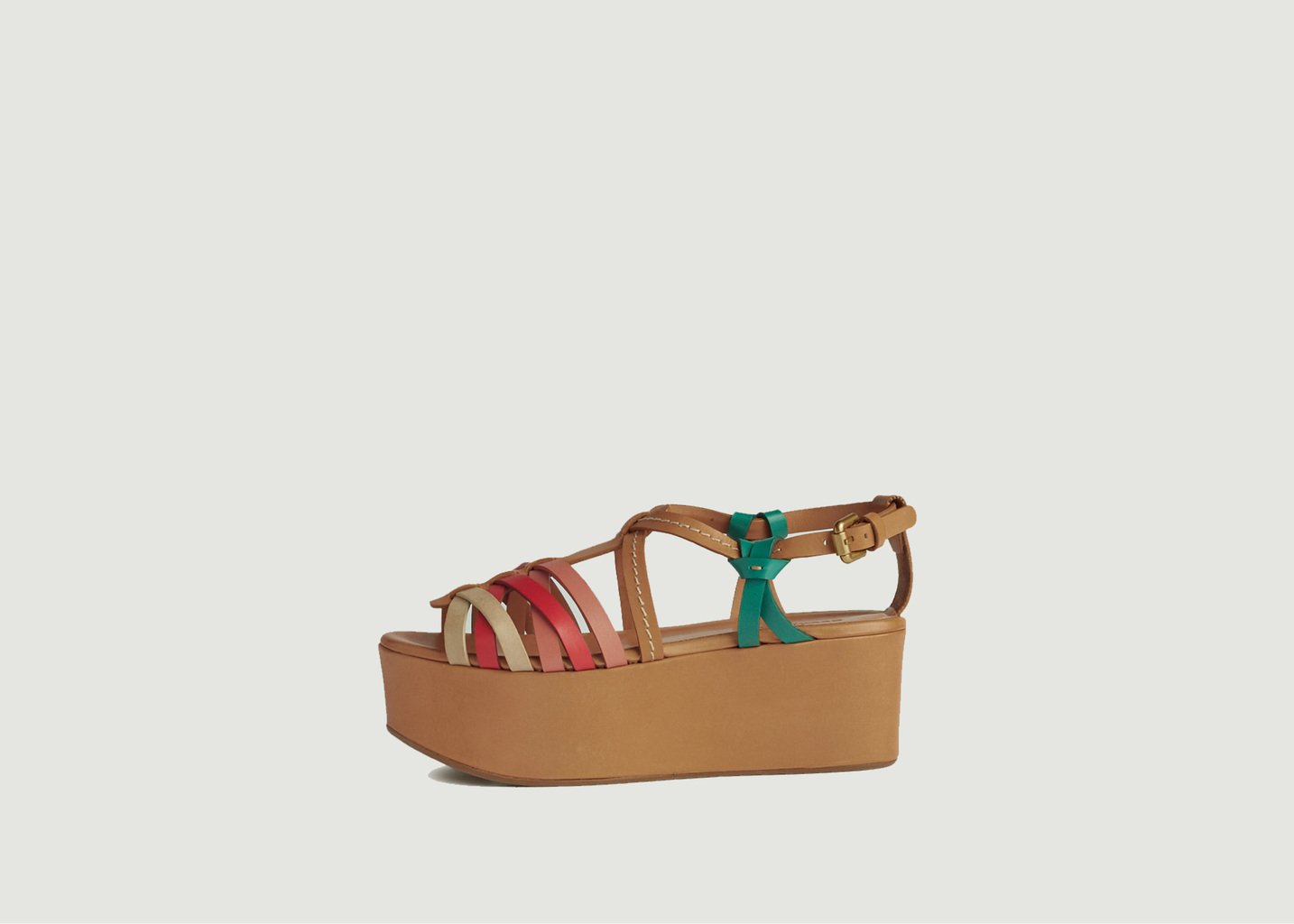 l'exception Sandales Sierra Camel See by Chloé
