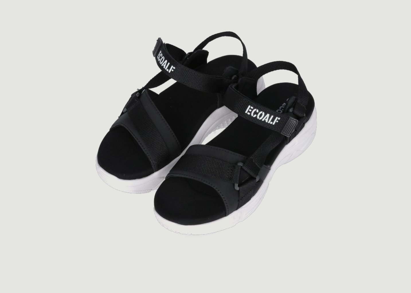 L'exception Sandales Sofia Noir Ecoalf